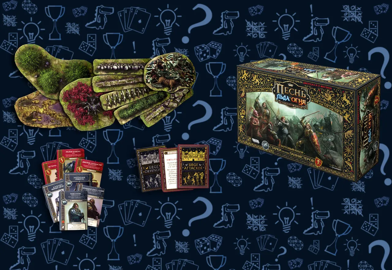 Содержимоенастольной игры Песнь Льда и огня