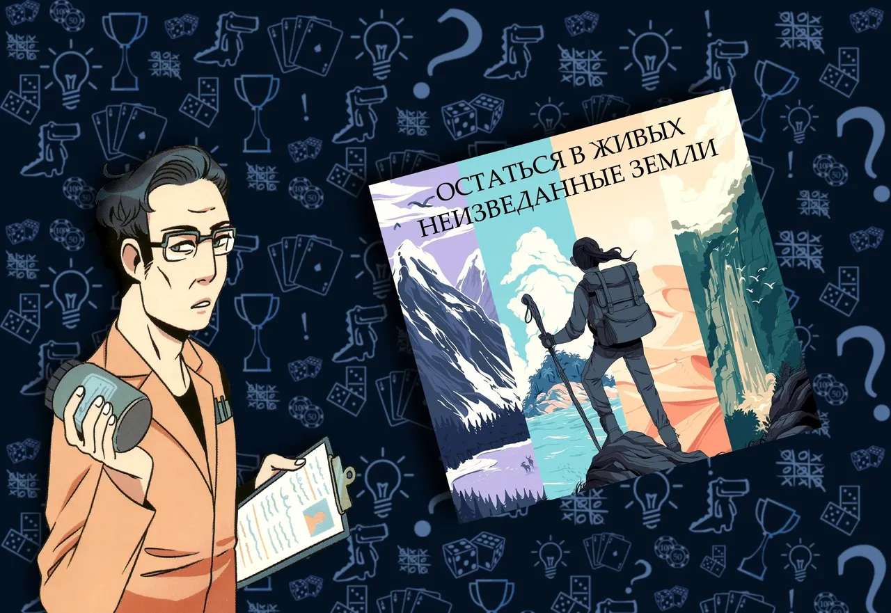 Димасикофигивает от всего, что находится в коробке настольной игры «Остаться в живых неизведанные земли»