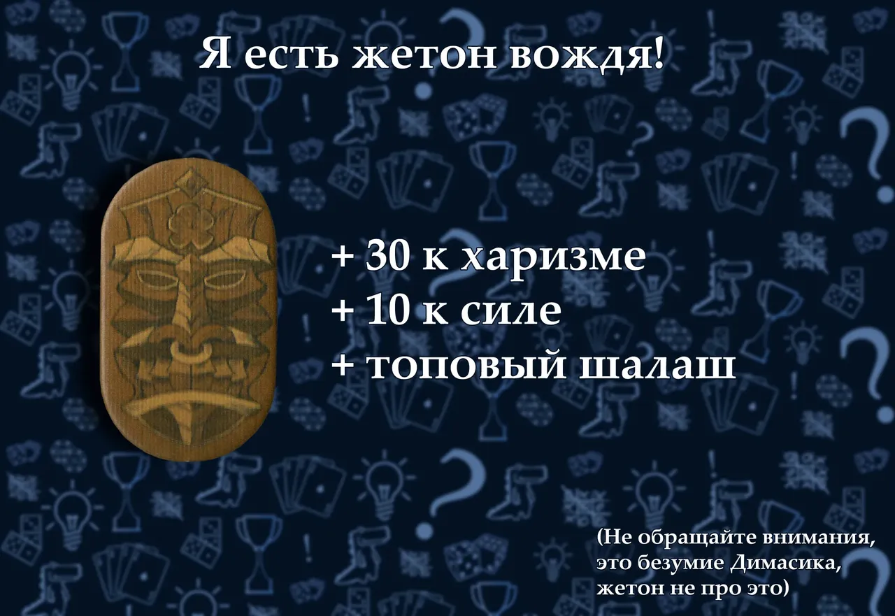 Жетонвождя настольная игра «Остаться в живых: неизведанные земли»