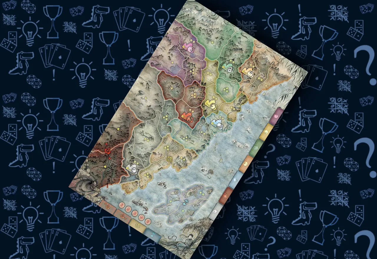 Игровоеполе настольная игра «Битва за Рокуган»