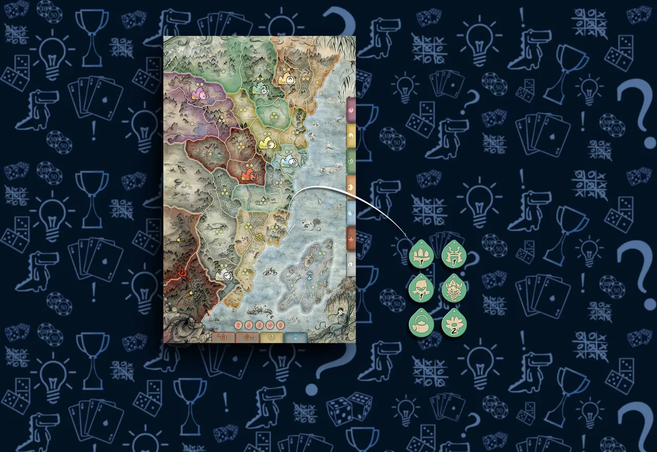 Жетоныбитвы настольная игра «Битва за Рокуган»