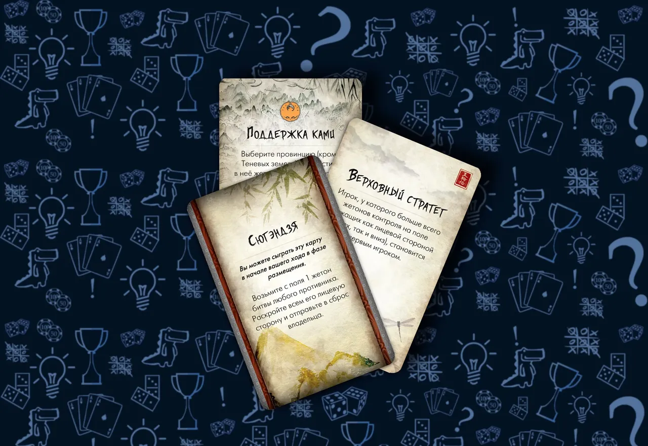 Картыразведки, региона и сюгендзя настольная игра «Битва за Рокуган»