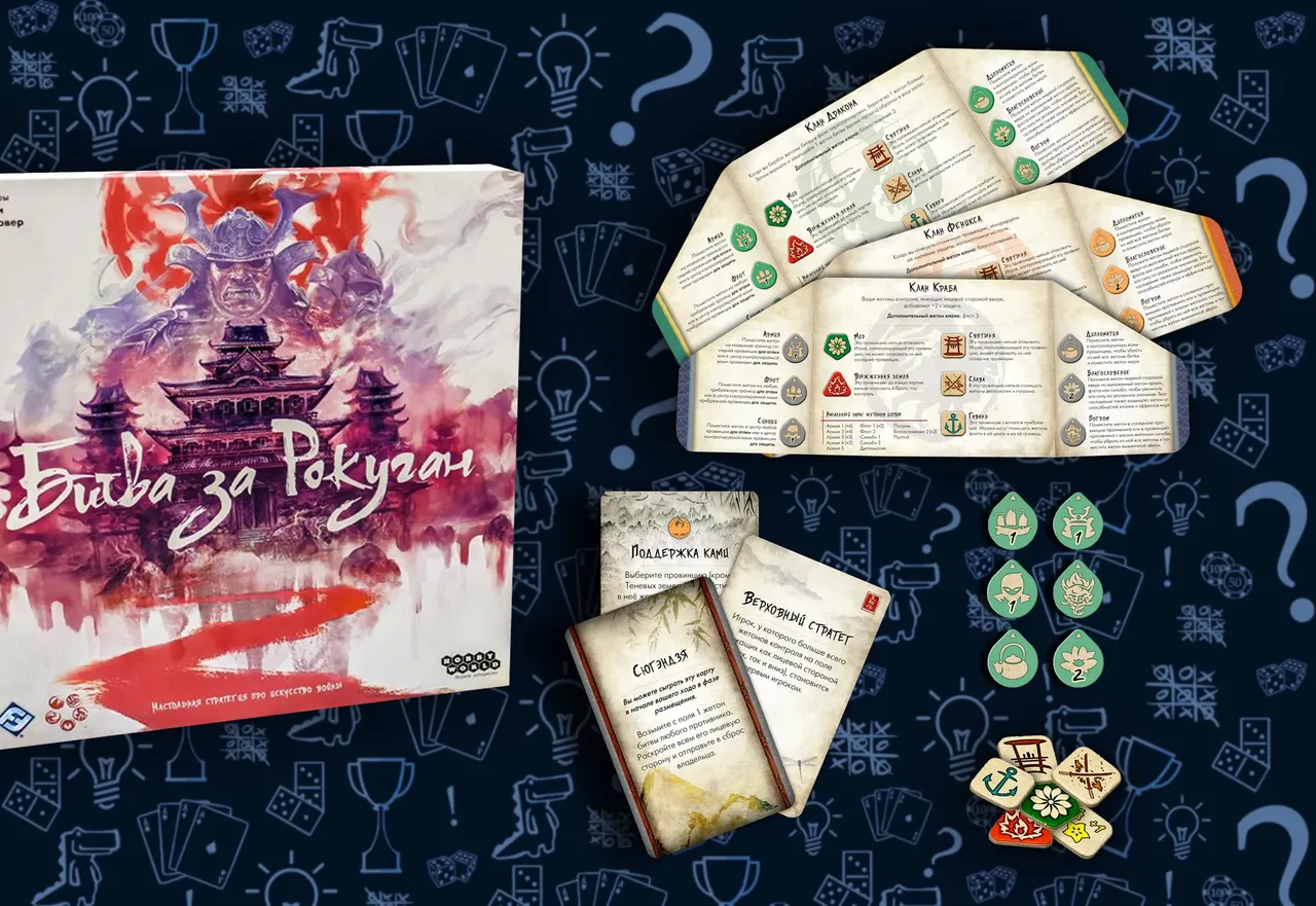 Содержимоенастольной игры «Битва за Рокуган»