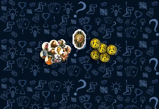 Жетоныв настольной игре «Мстители: Война Бесконечности»