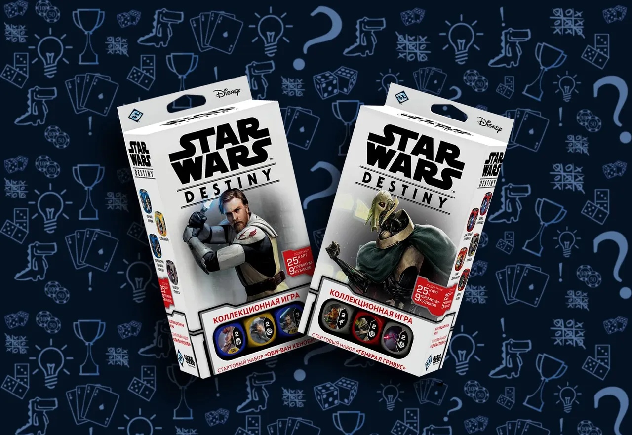 Настольная игра Star Wars: Destiny.
