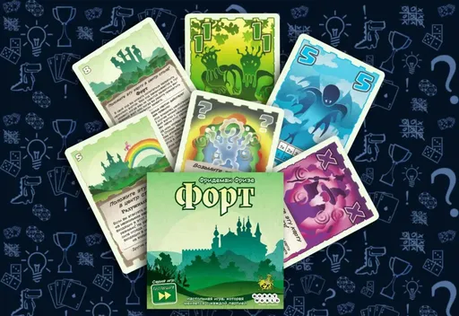 Карточкив настольной игре форт (rolethedice.ru Бросьте Кости) 