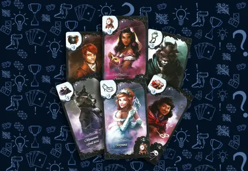 Картыперсонажей в настольной игре Маскарад сказок (rolethedice.ru Бросьте Кости)