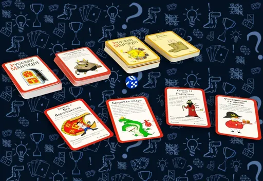 Монстрикинастольная игра Русский Манчкин (rolethedice.ru Бросьте Кости)