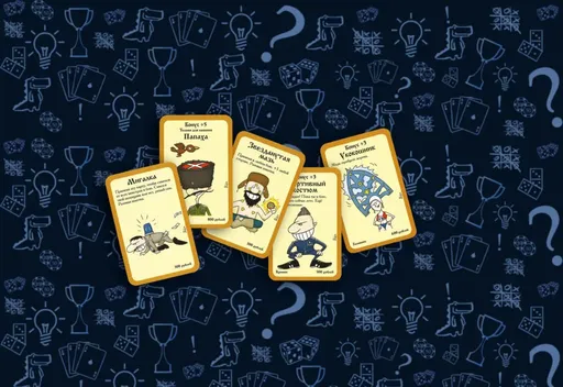 Сокровищанастольная игра Русский Манчкин или обычный Манчкин (rolethedice.ru Бросьте Кости)