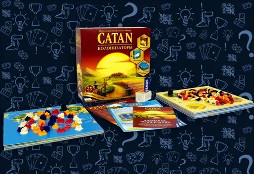 Настольнаяигра Catan. Юбилейное издание (rolethedice.ru Бросьте Кости)