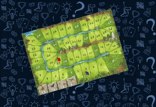 Трекерочков в настольной игре Каркассон: Охотники и собиратели (rolethedice.ru Бросьте Кости)