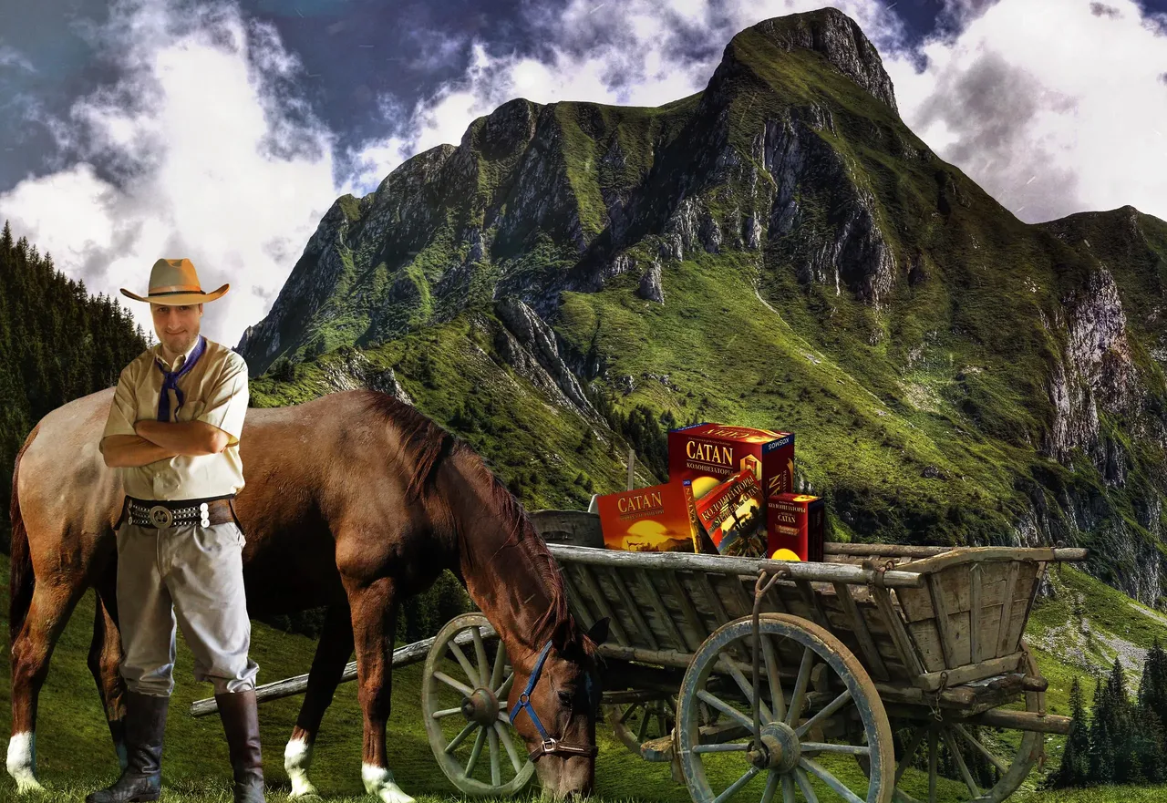 Catan - не из кошачьих! Это настольная игра Колонизаторы.